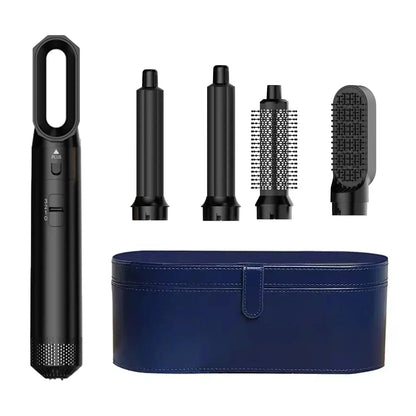 5 In 1 Hair Dryer And Styler Kit With Professional Hot Air Brush Curling Iron Hair Straightener For Curling And Straightening Mentro