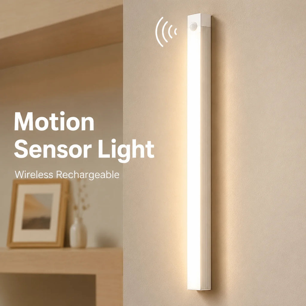PIR Motion Sensor Led Lights Battery Light For Home Portable Indoor Lighting Bulbs Tubes