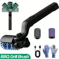 Electric Grill Brush Cleaning BBQ Cleaner Brush Cordless Rechargeable Rotary Adjustable Outdoor Heavy oil Stains Clean Tool
