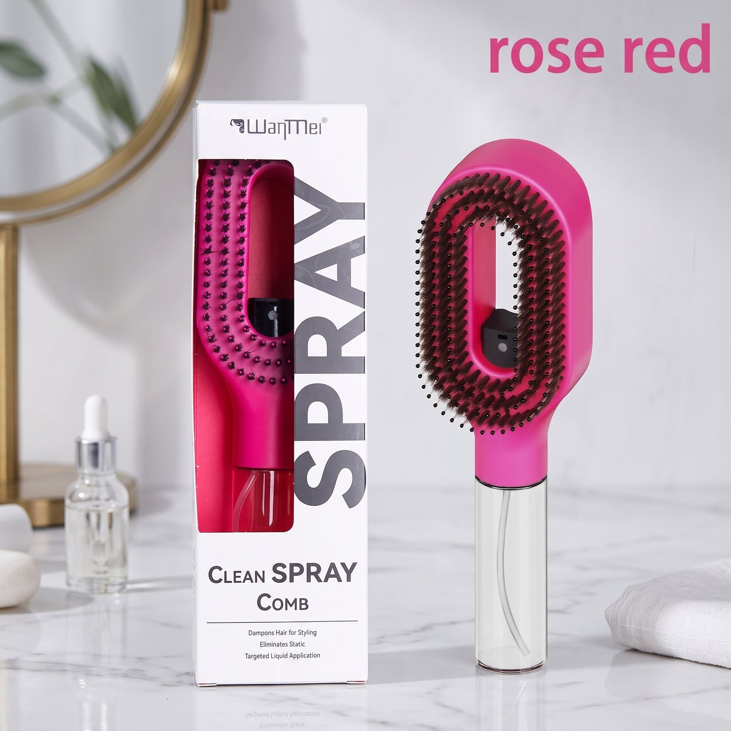  Spray Hair Brush ⭐     HydraComb Hair Brush Mentro